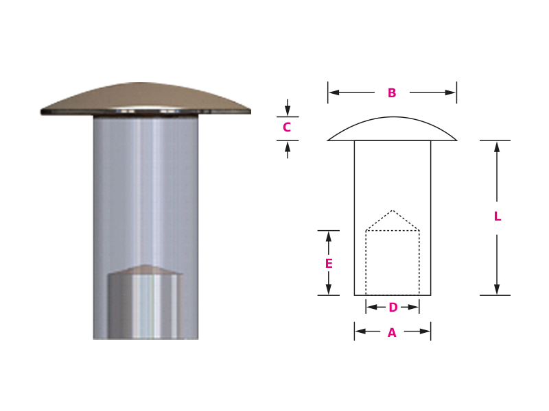 Custom Semi-Tubular Rievt
